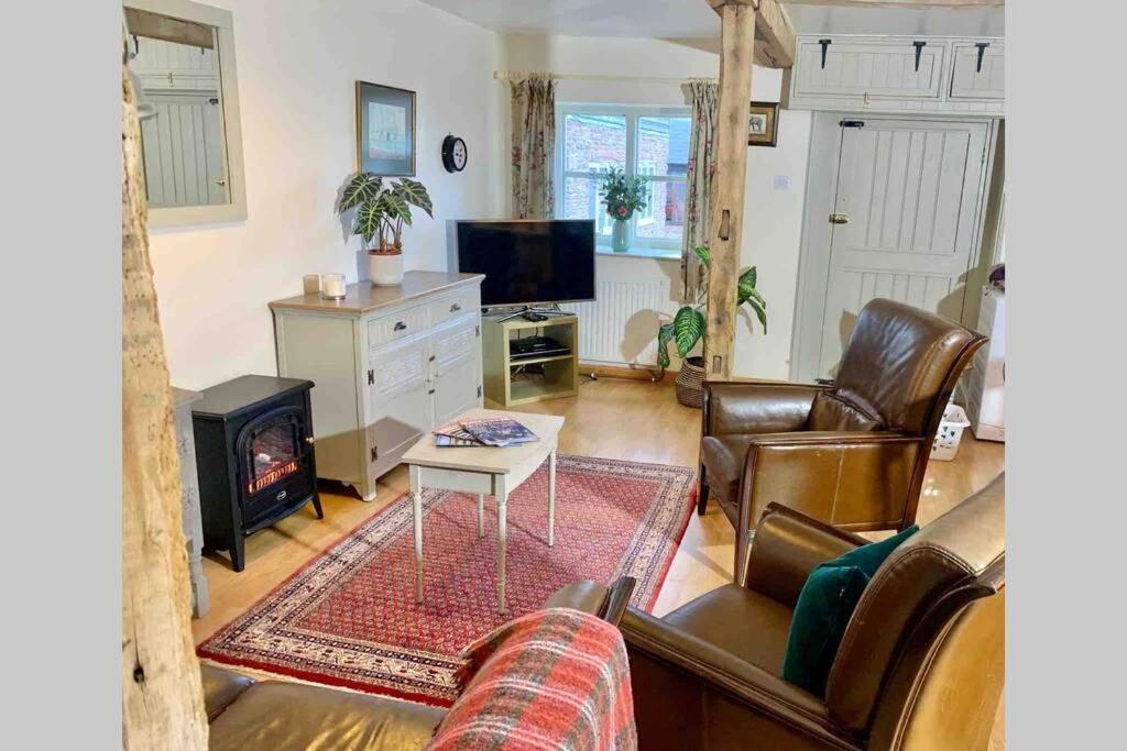 Upper Heath Farm - Stable Cottage Ludlow Craven Arms Bagian luar foto